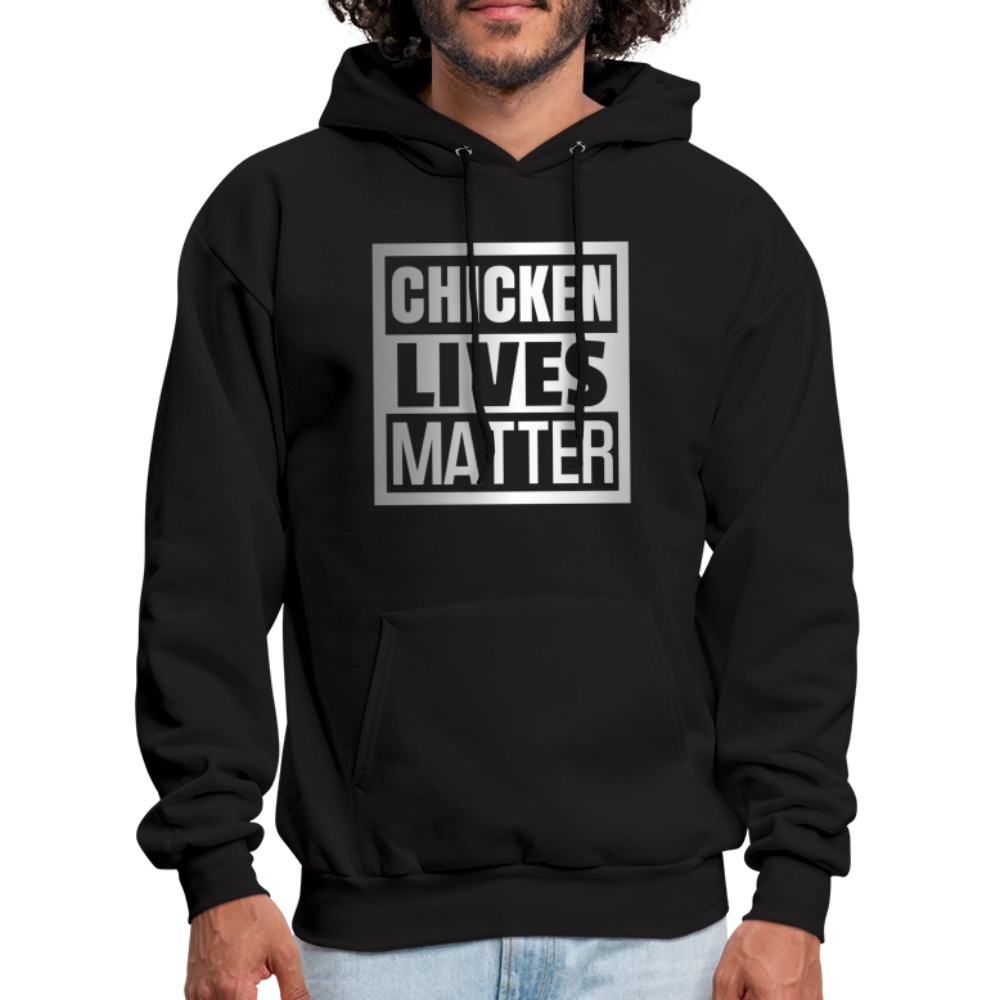 Chicken Lives Matter Hoodie - black