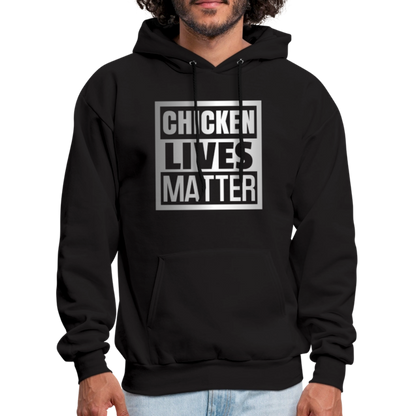 Chicken Lives Matter Hoodie - black