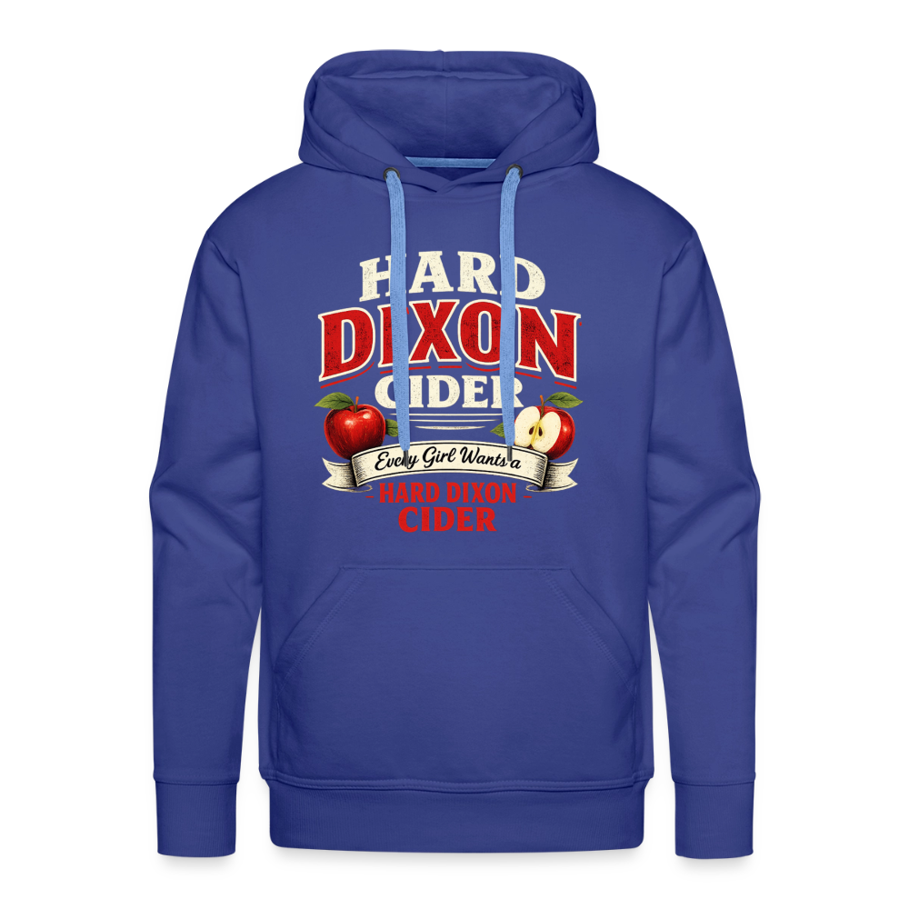 Hard Dixon Cider Funny Men’s Premium Hoodie - royal blue