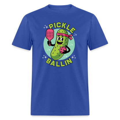 Pickle Ballin T-Shirt - royal blue