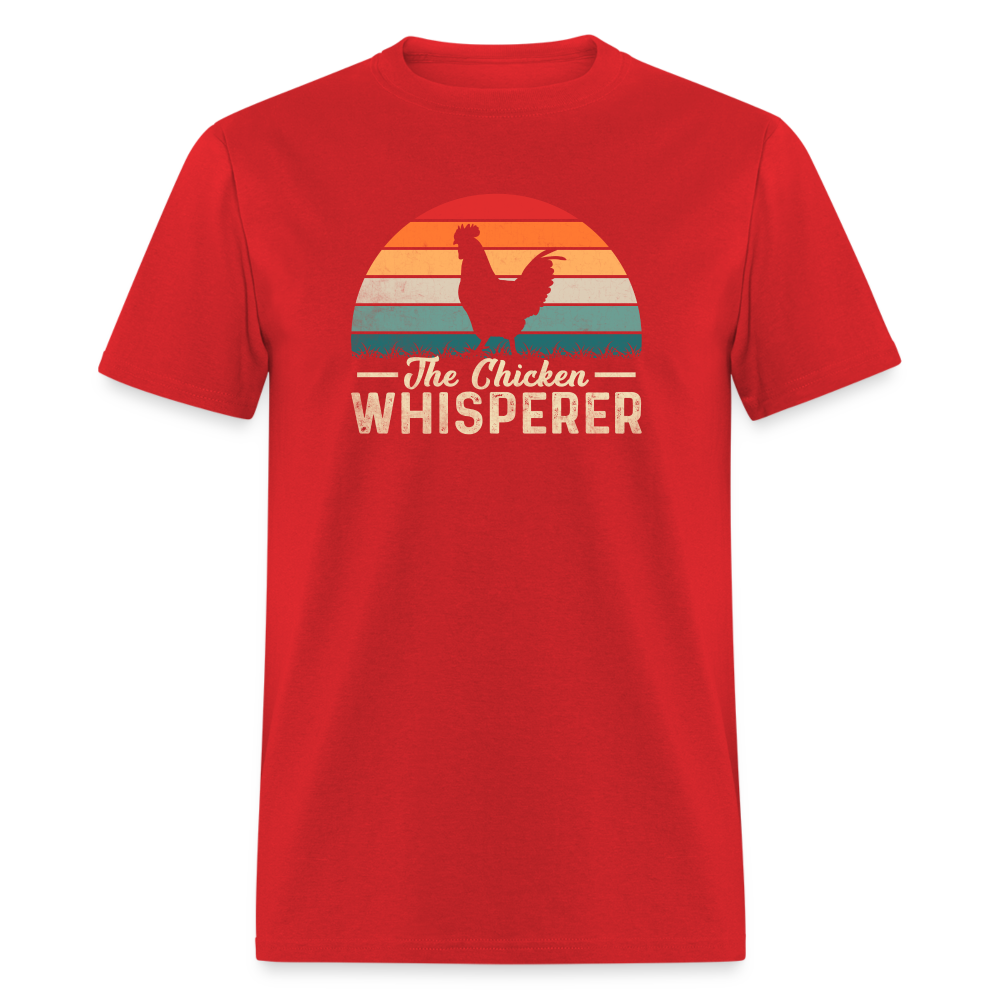The Chicken Whisperer T-Shirt - red
