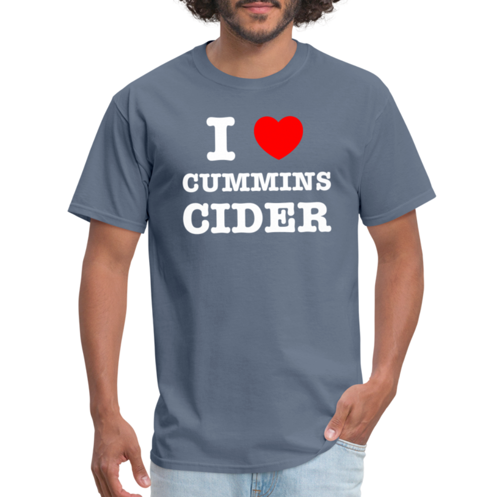 I Heart Cummins Cider T-Shirt - denim