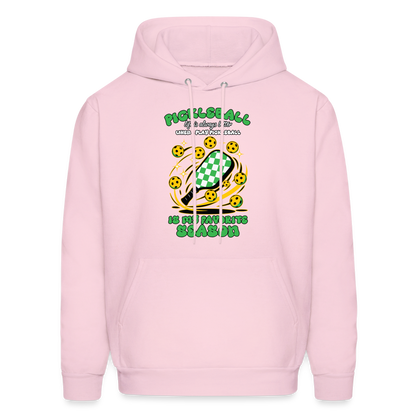 Pickleball Is My Favorite Season Hoodie - pale pink