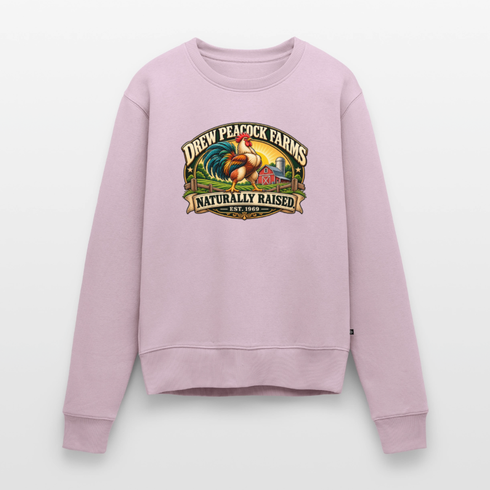 Drew Peacock Farms Women's Premium Sweatshirt - dusty pink