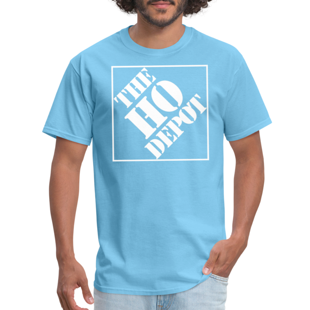 The Ho Depot T-Shirt - aquatic blue