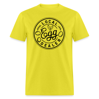 Local Egg Dealer T-Shirt - yellow