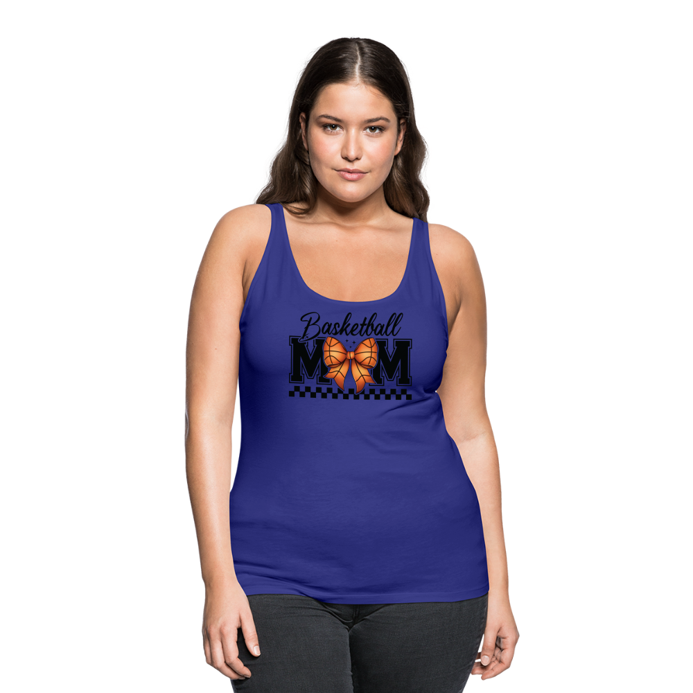 Basketball Mom Women’s Premium Tank Top - royal blue