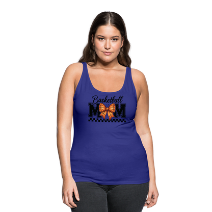 Basketball Mom Women’s Premium Tank Top - royal blue