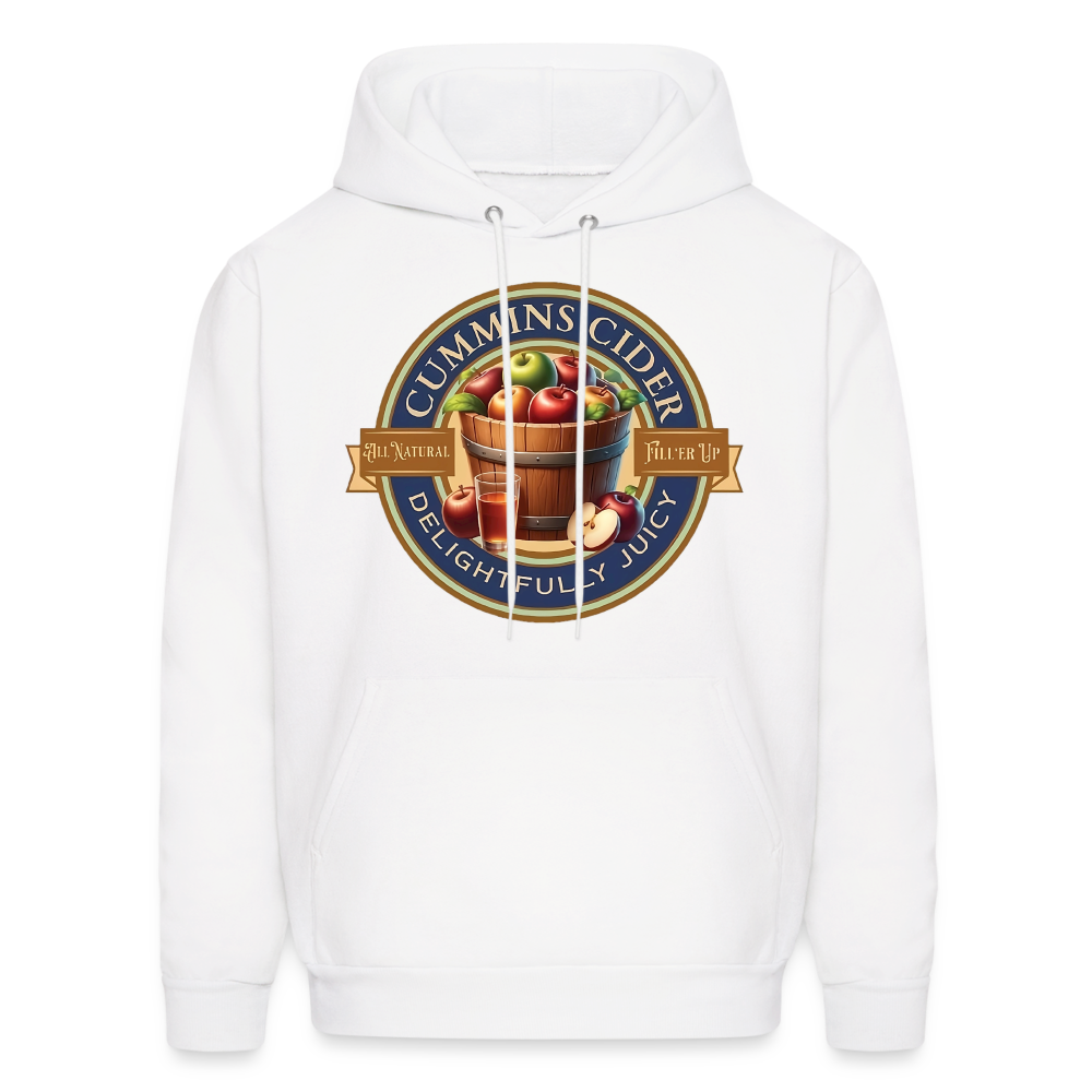 Cummins Cider (Funny Adult Humor) Hoodie - white