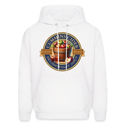 Cummins Cider (Funny Adult Humor) Hoodie - white