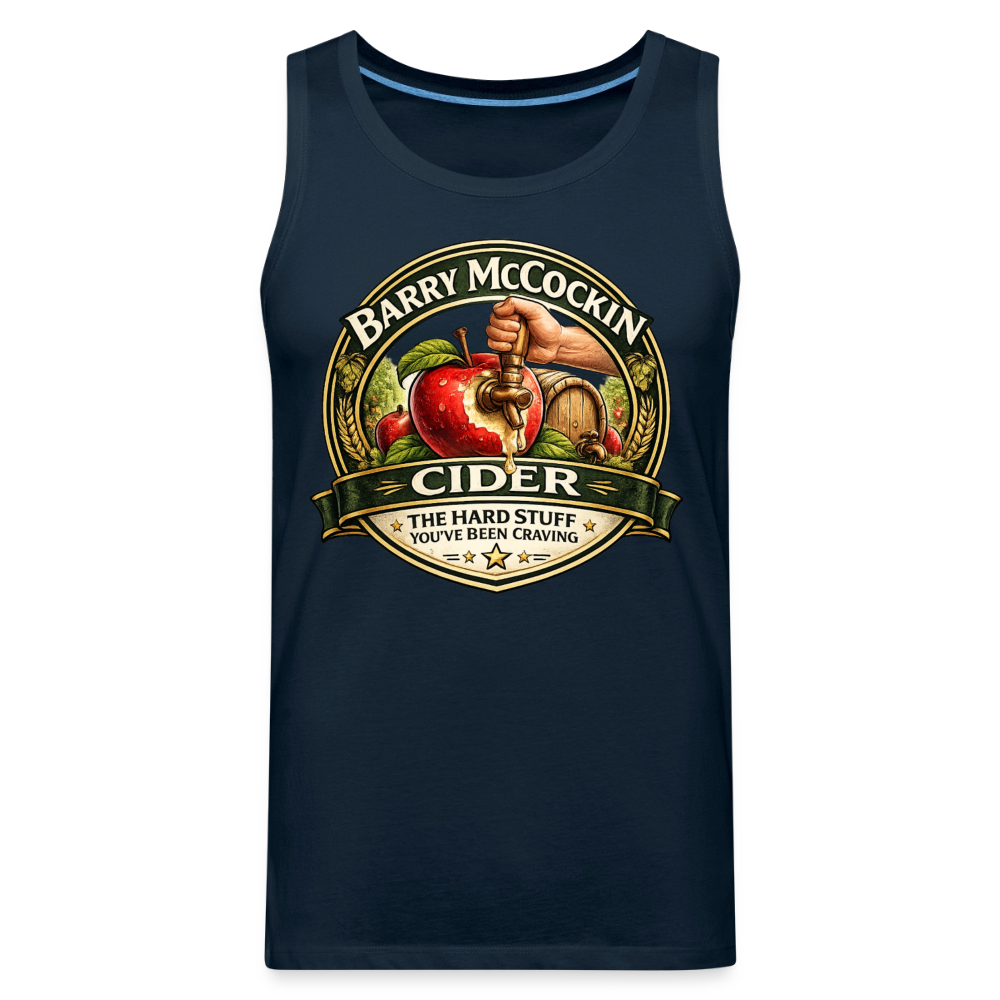 Barry McCockin Cider Funny Tank Top Color: White