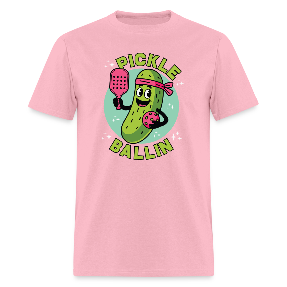 Pickle Ballin T-Shirt - pink