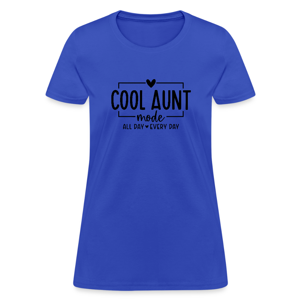 Cool Aunt Mode Women's T-Shirt - royal blue