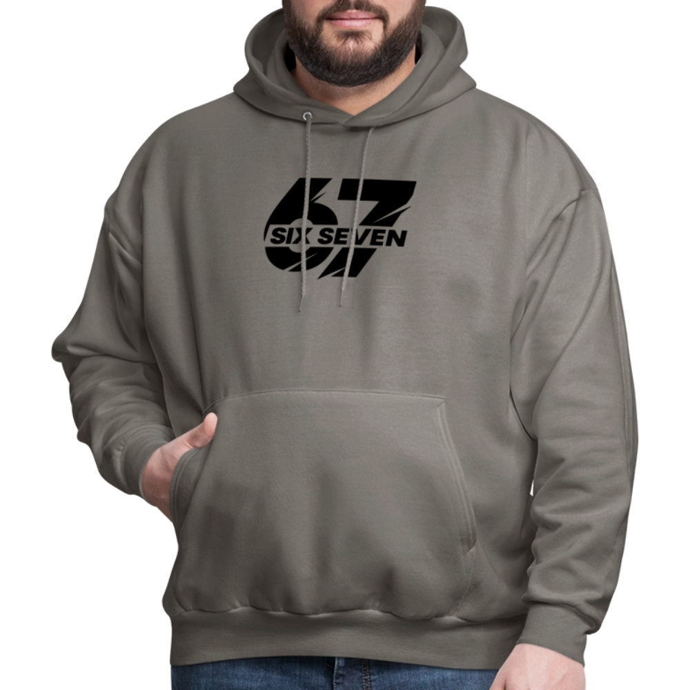 Six Seven 67 Hoodie - asphalt gray