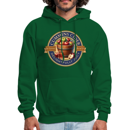 Cummins Cider (Funny Adult Humor) Hoodie - forest green