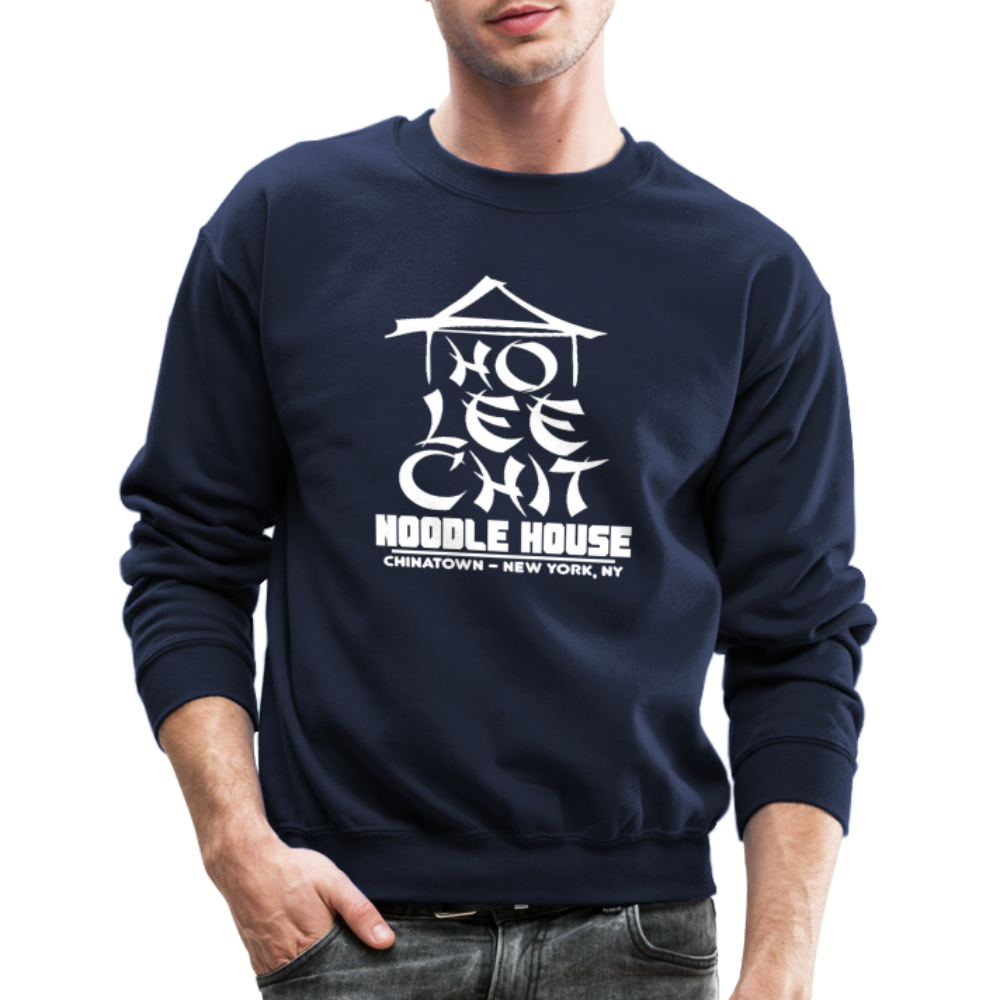 Ho Lee Chit Noodle House (Funny Wordplay) Hoodie - navy