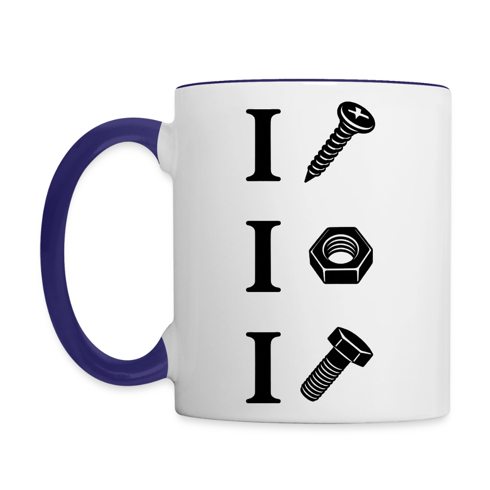 I Screw I Nut I Bolt – Funny Adult Humor Ceramic Coffee Mug Color: Red
