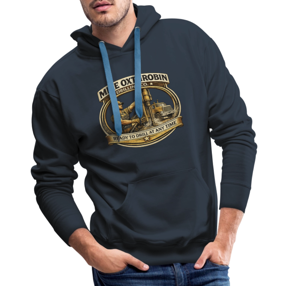 Mike Oxthrobin Drilling Co Hoodie Funny Adult Humor Gear Color: black