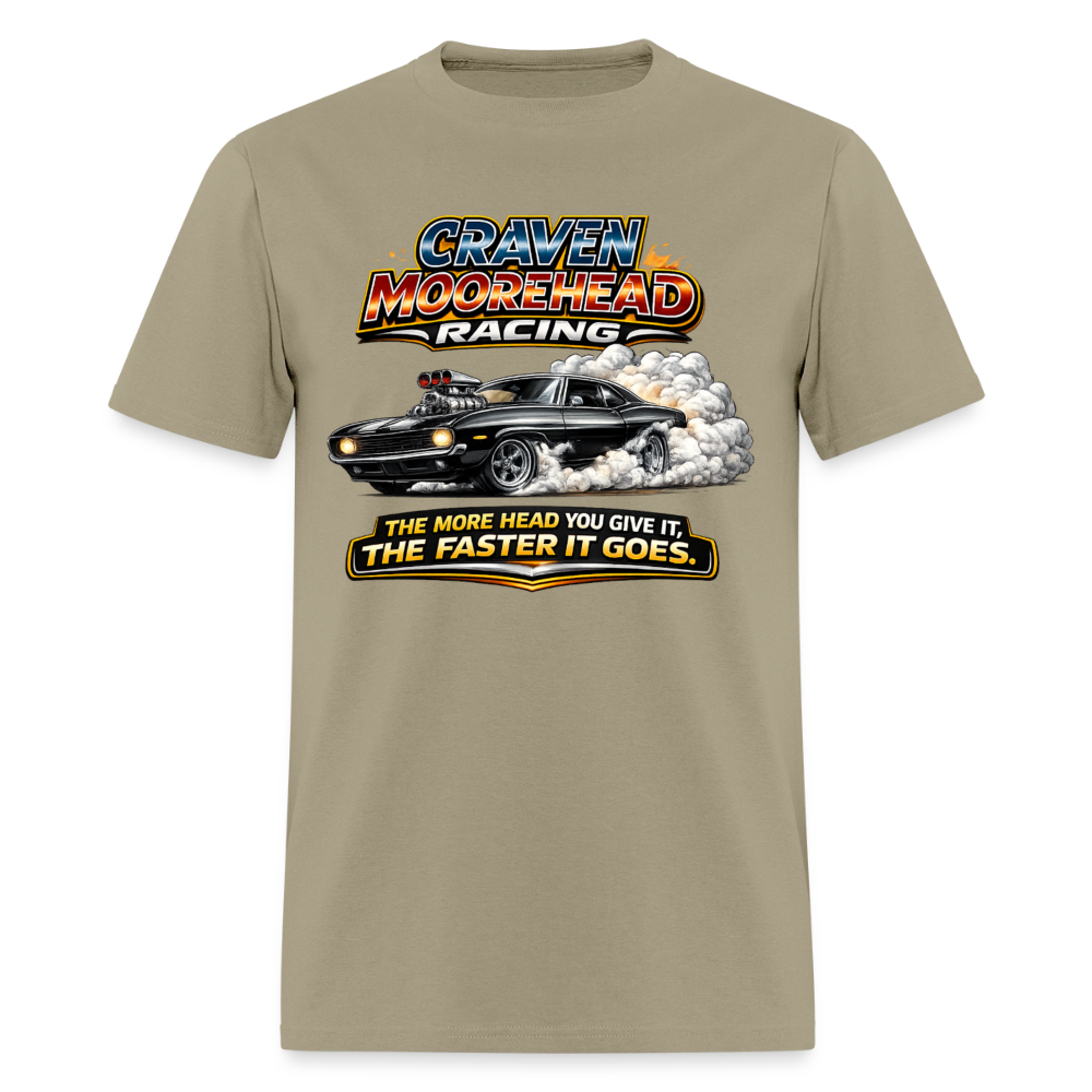 Craven Moorehead Racing T-Shirt Color: Khaki