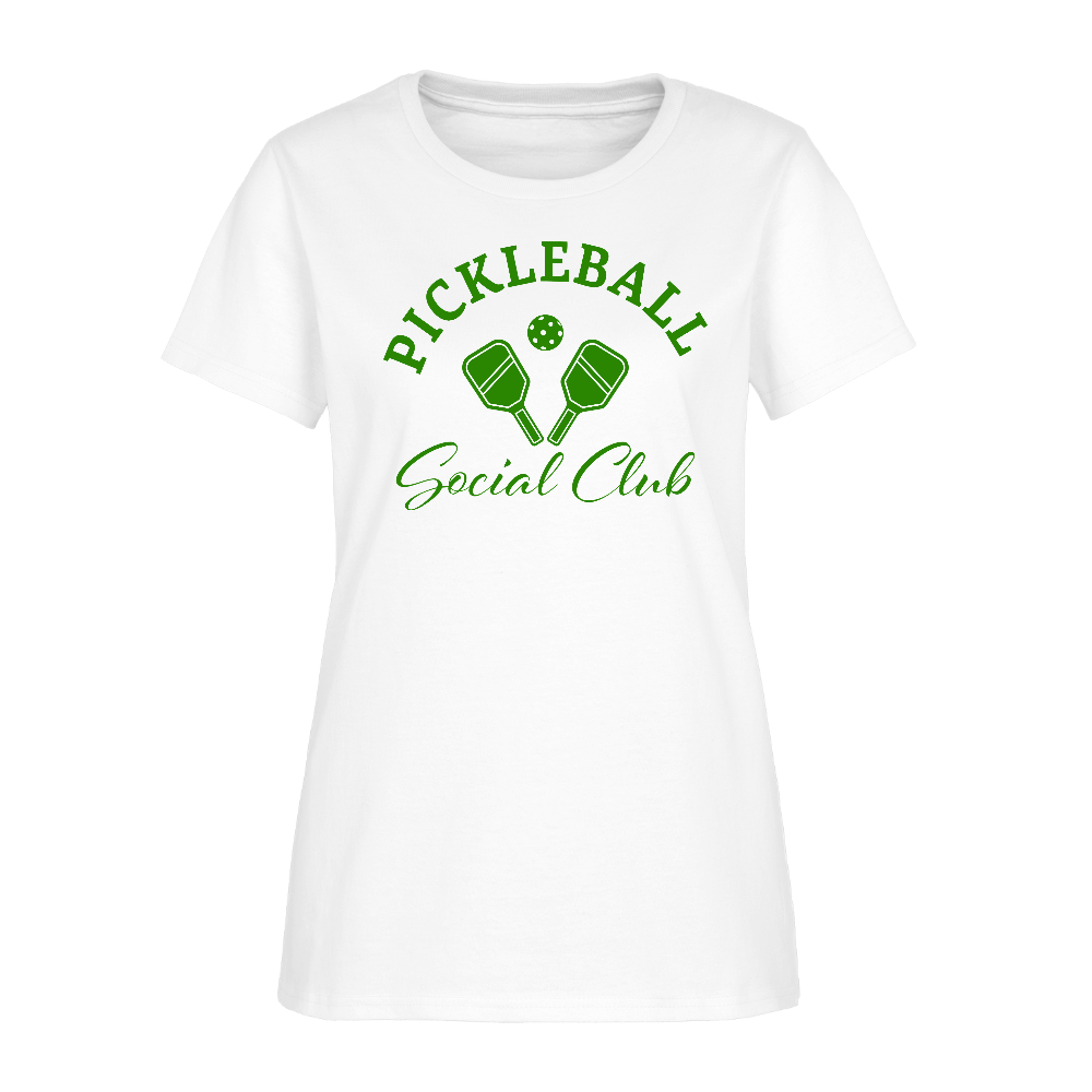 Pickleball Social Club Women's T-Shirt - white