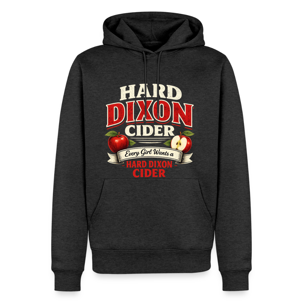 Hard Dixon Cider Funny Men’s Premium Hoodie - heather anthracite