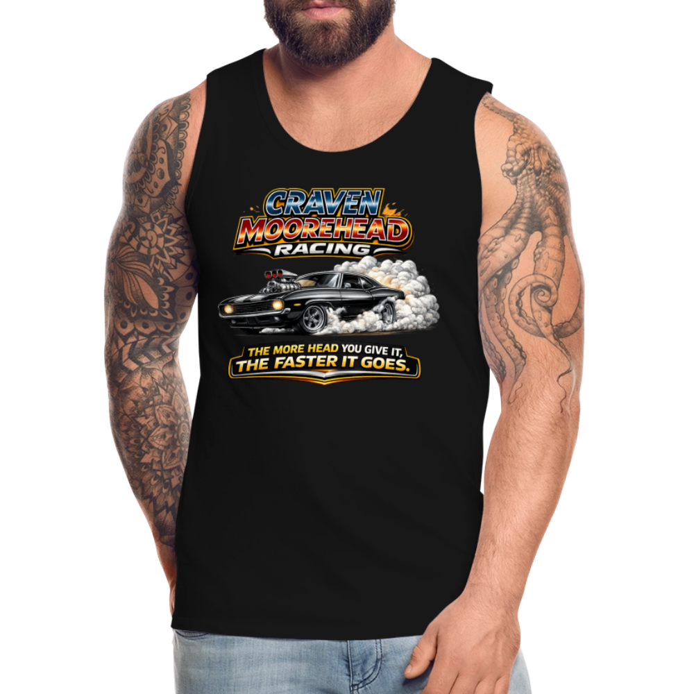 Craven Moorehead Racing Tank Top Color: White