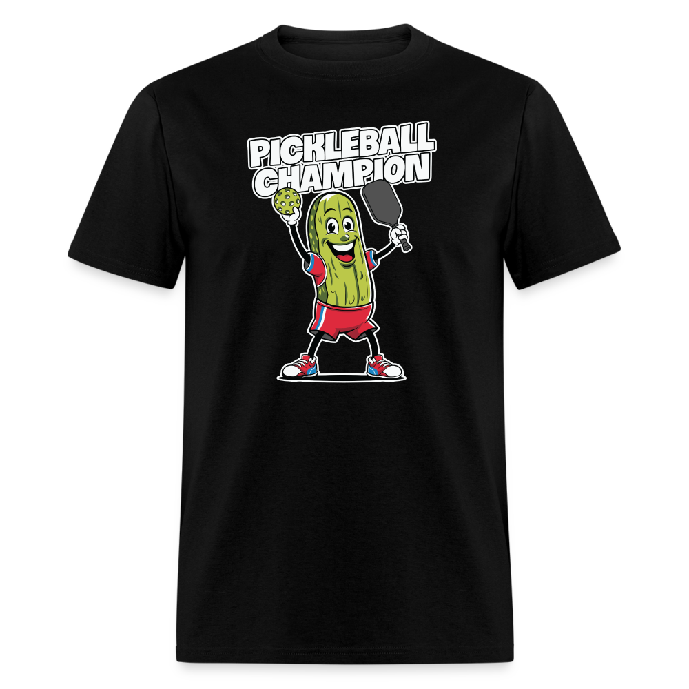 Pickleball Champion T-Shirt - black