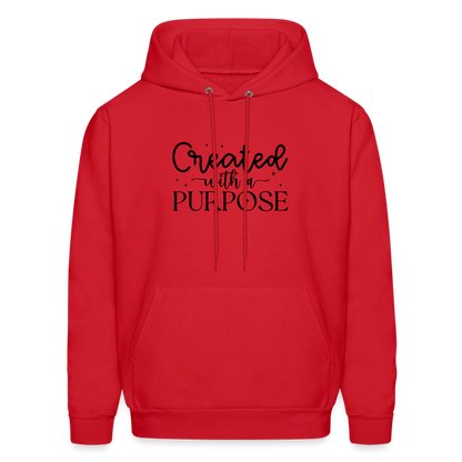 Created with a Purpose Hoodie - red