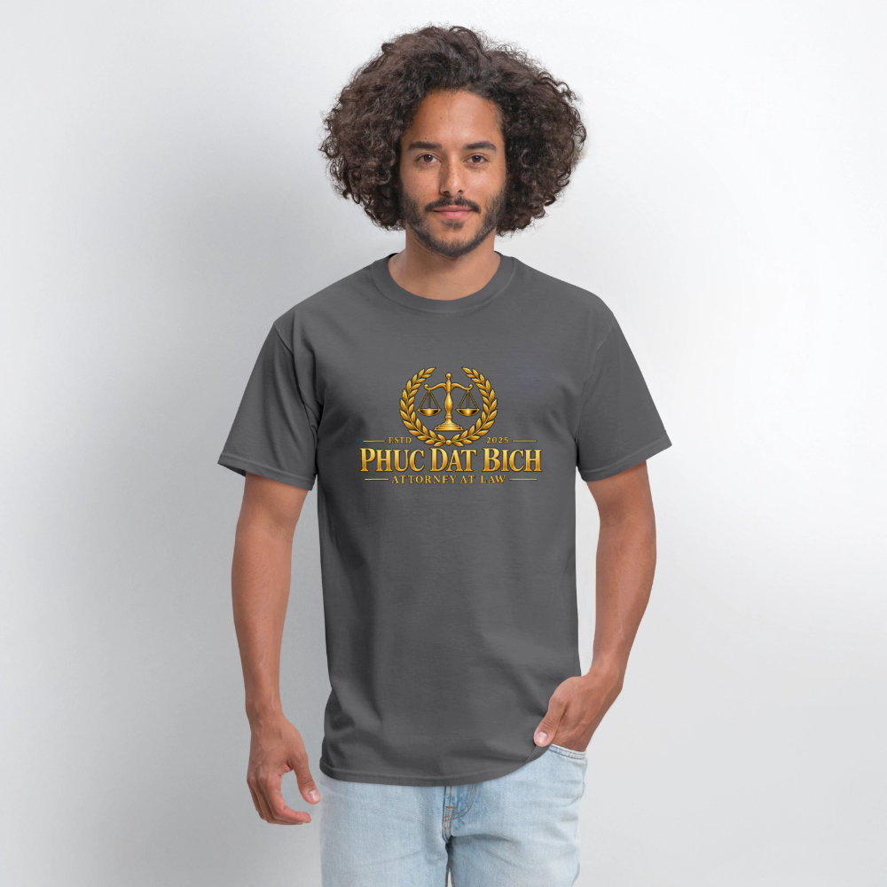 Phuc Dat Bich Attorney At Law T-Shirt - charcoal