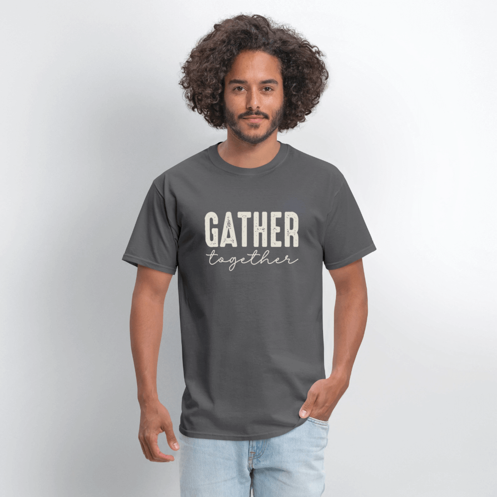 Gather Together (Thanksgiving) T-Shirt Color: safari