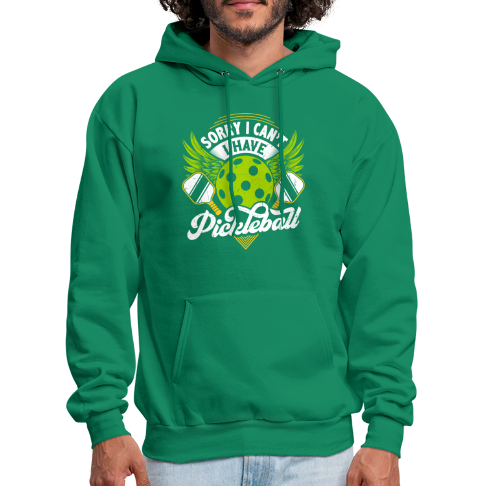 Sorry I can't I Have Pickleball Hoodie - kelly green