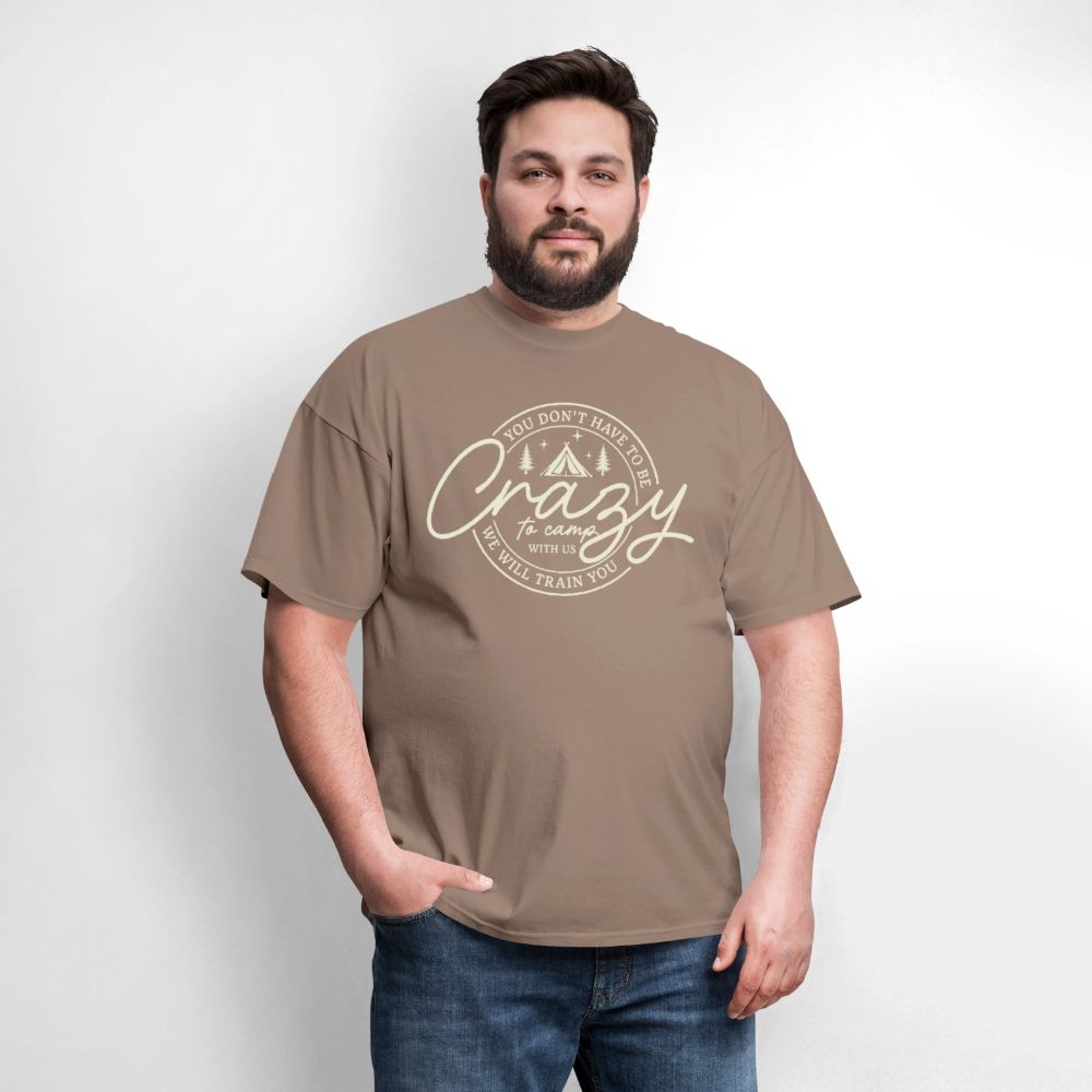 Crazy Camping T-Shirt - safari
