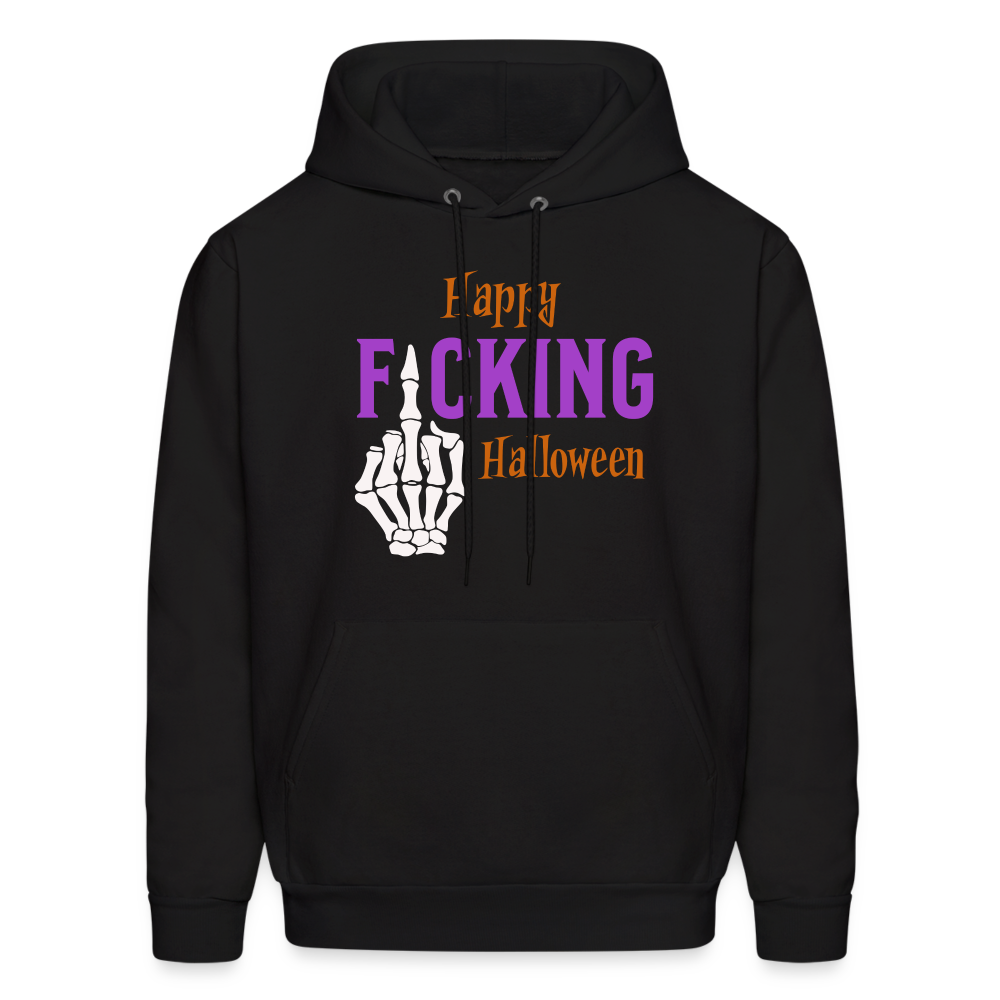 Happy F*cking Halloween Hoodie - black