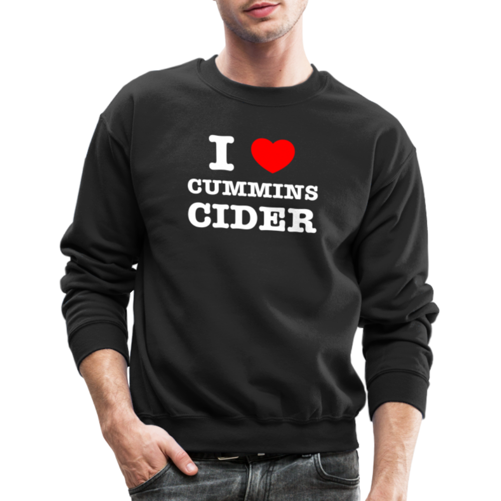 I Heart Cummins Cider Sweatshirt - black