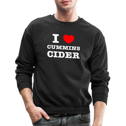 I Heart Cummins Cider Sweatshirt - black