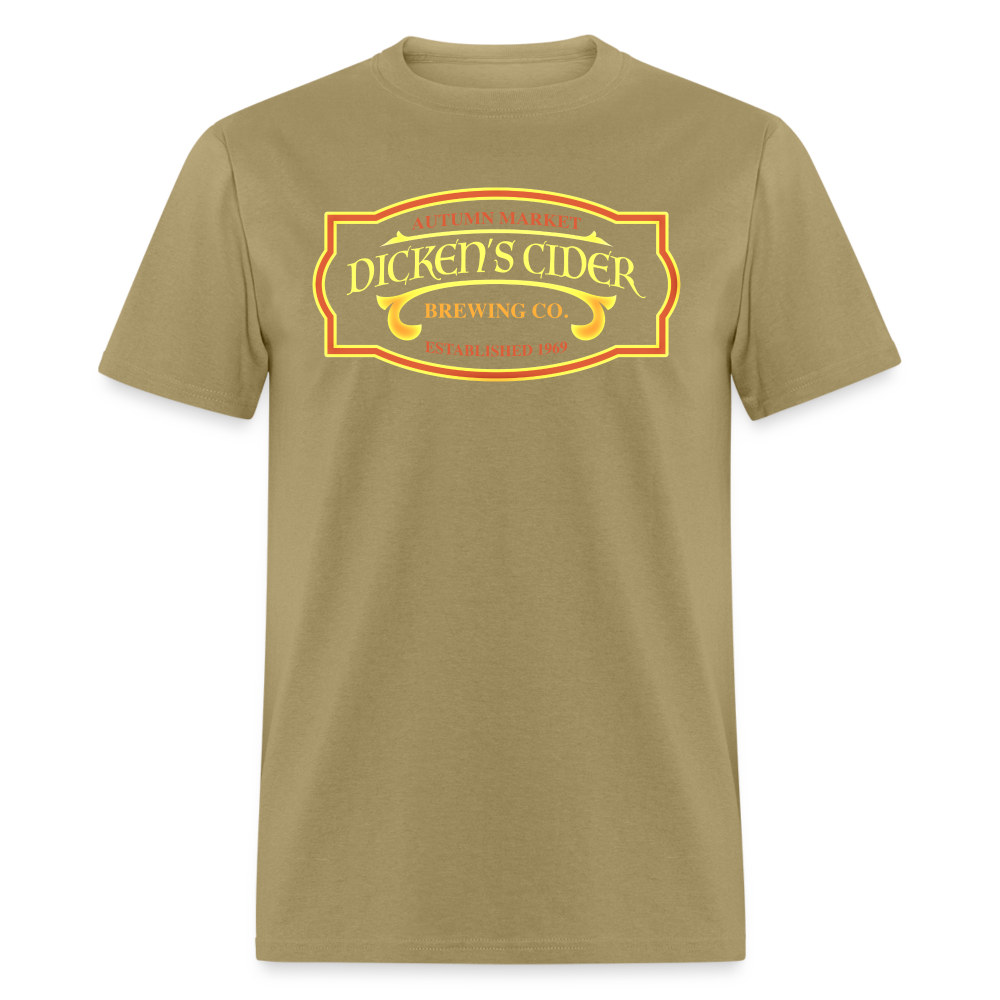 Dicken's Cider Brewing Co T-Shirt - khaki