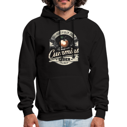 Vintage Cummins Cider (Funny Adult Humor) Hoodie - black