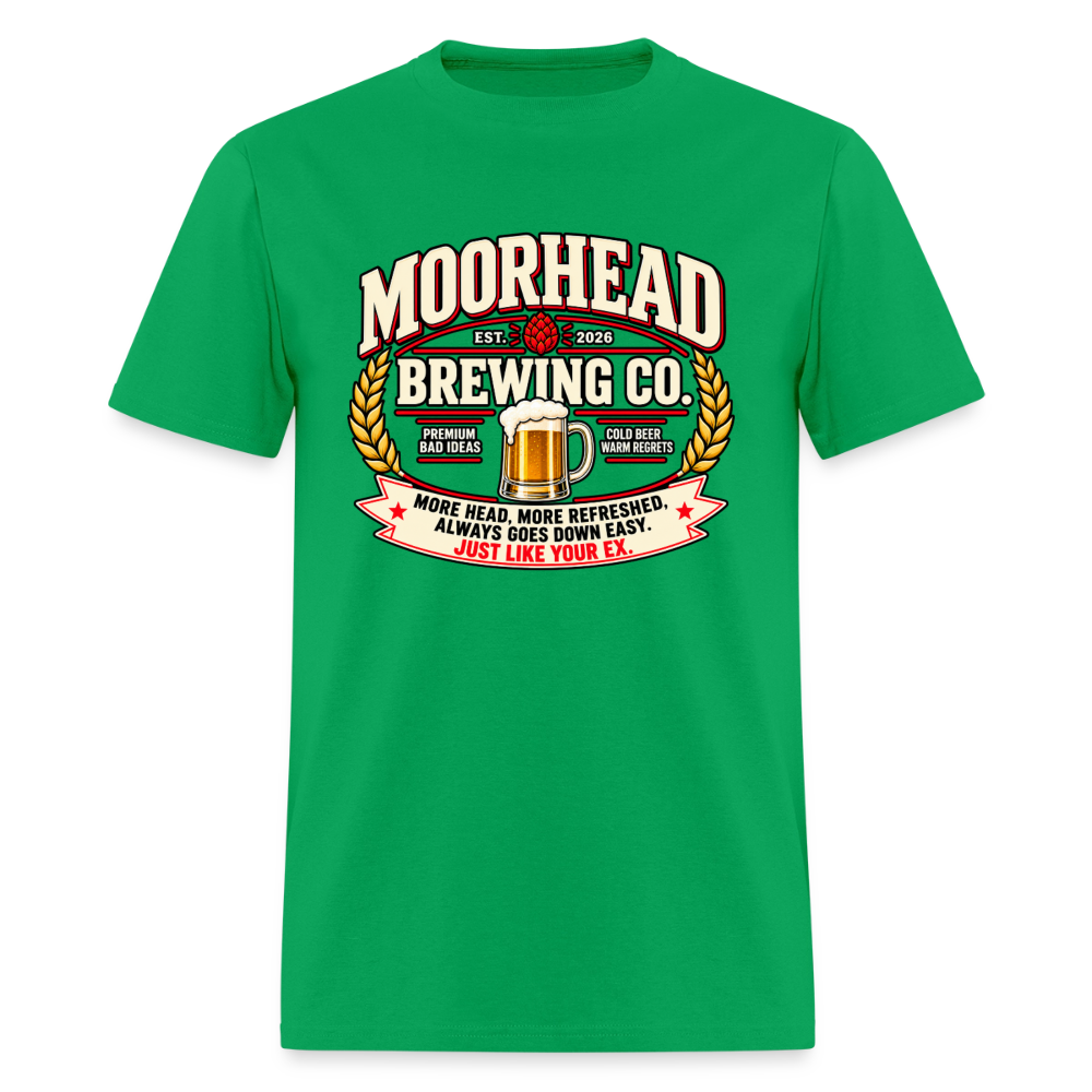 Moorhead Brewing Co. T-Shirt Color: bright green