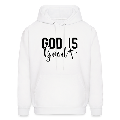 God is Good Hoodie - white