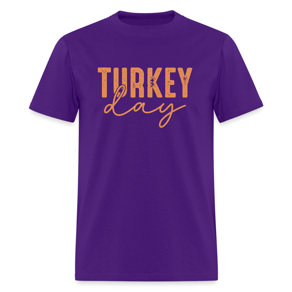 Turkey Day (Thanksgiving) T-Shirt Color: safari