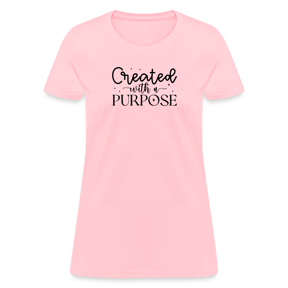 Created with a Purpose Women's T-Shirt - pink