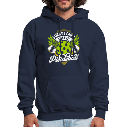 Sorry I can't I Have Pickleball Hoodie - navy