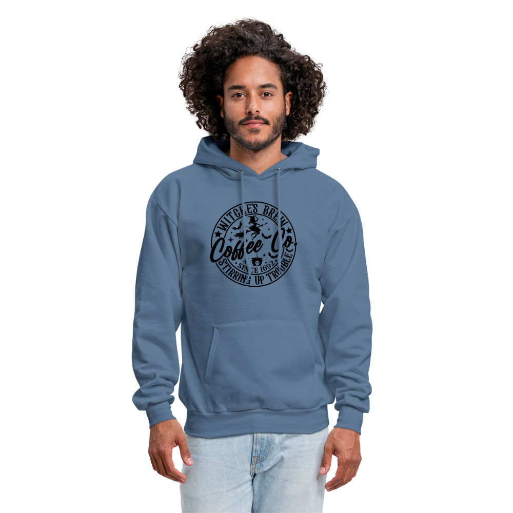 Witches Brew Coffee Co (Halloween) Hoodie - denim blue