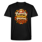 Powered by Mashed Potatoes & Gravy – Fall Floral Premium T-Shirt