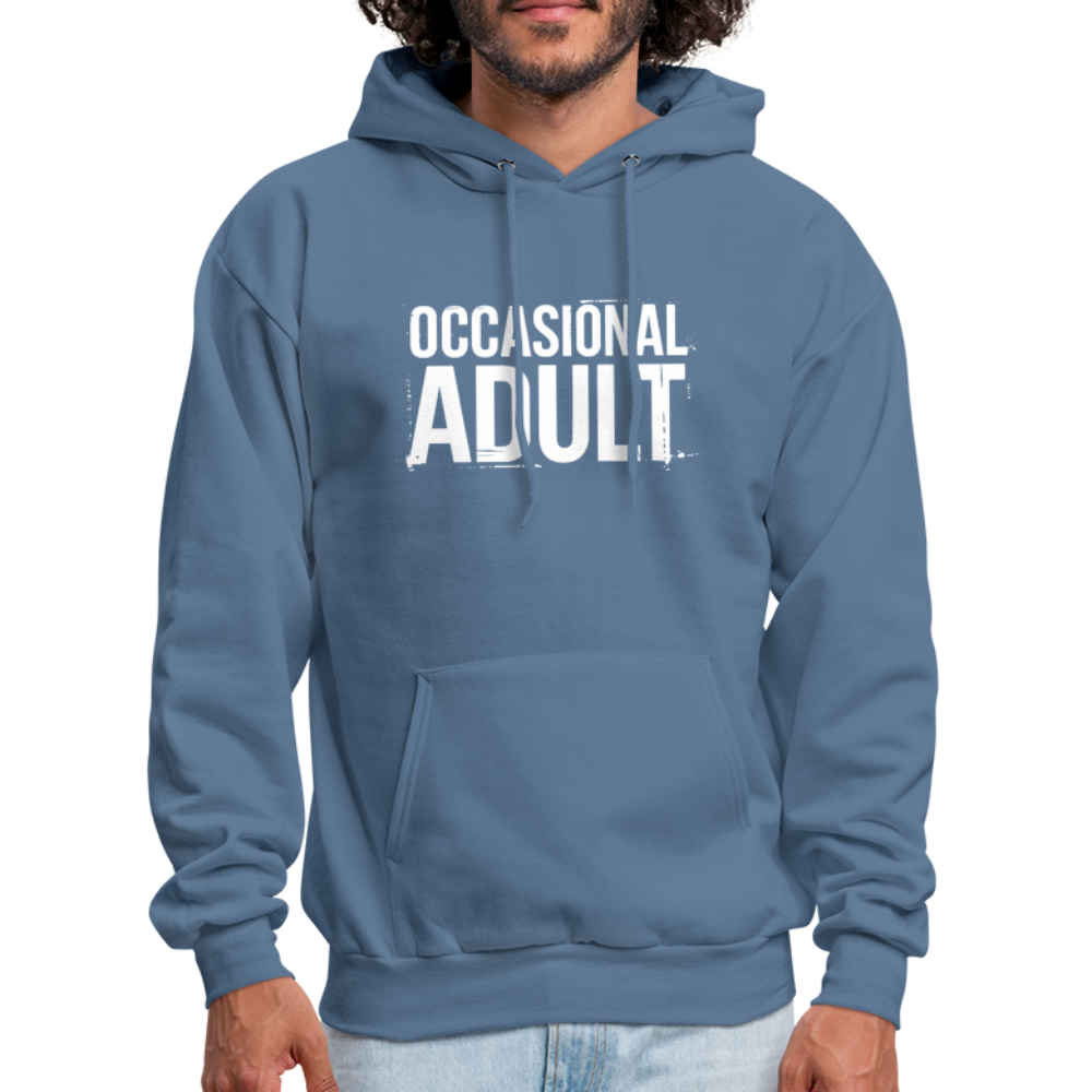 Occasional Adult Hoodie - denim blue