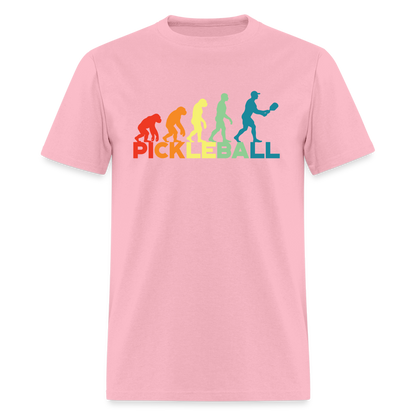 Pickleball Evolution T-Shirt - pink