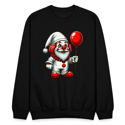 Gnome Clown Sweatshirt - black