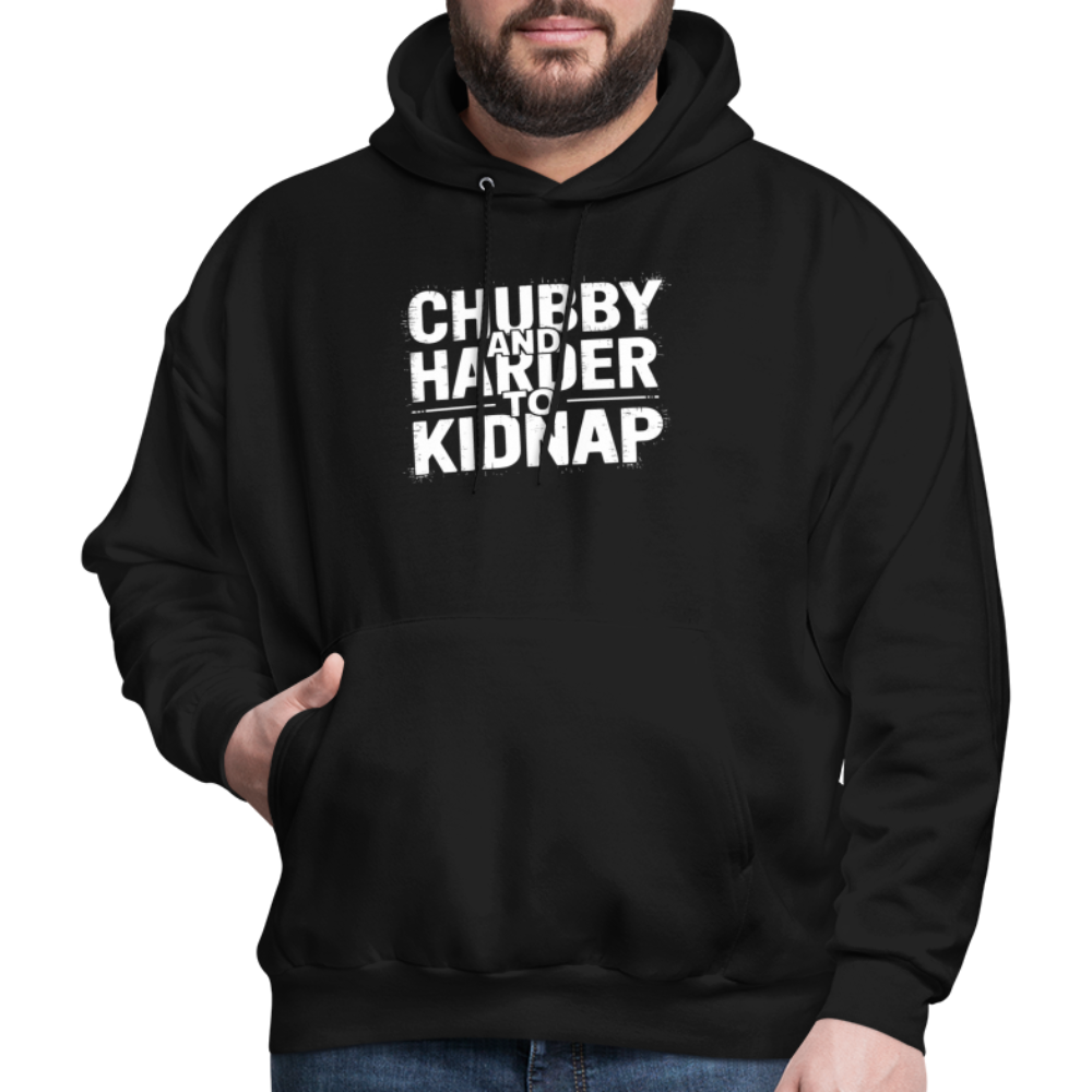 Chubby and Harder to Kidnap Hoodie - black