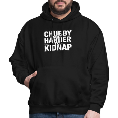 Chubby and Harder to Kidnap Hoodie - black