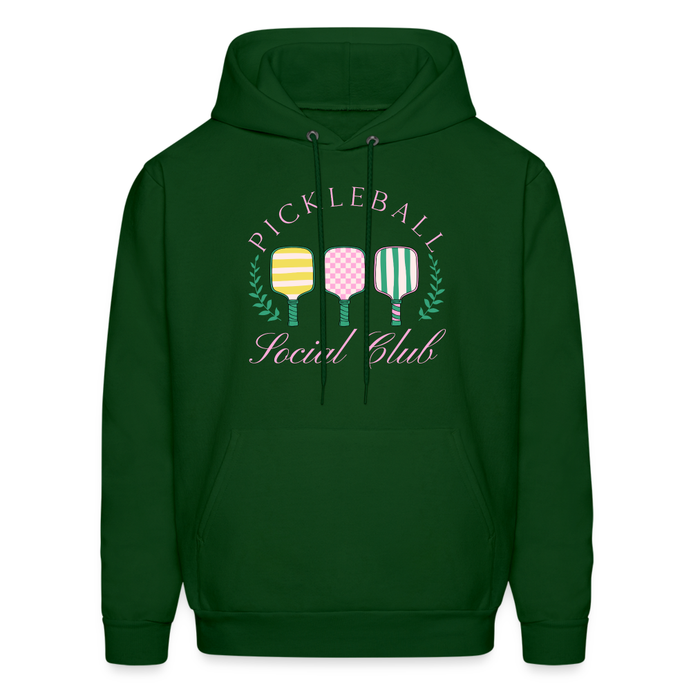 Pickleball Social Club Hoodie - forest green